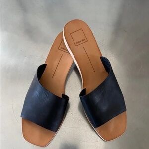 Dolce Vita Navy Slide Sandals